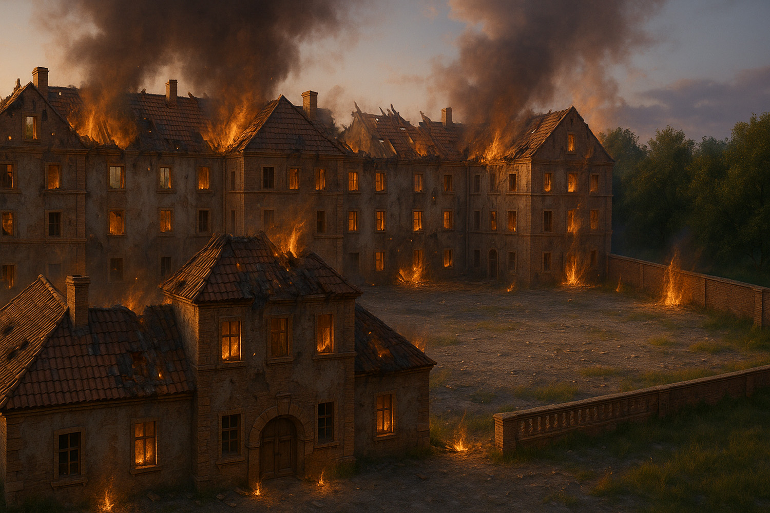 Friedrichsbühl Brand