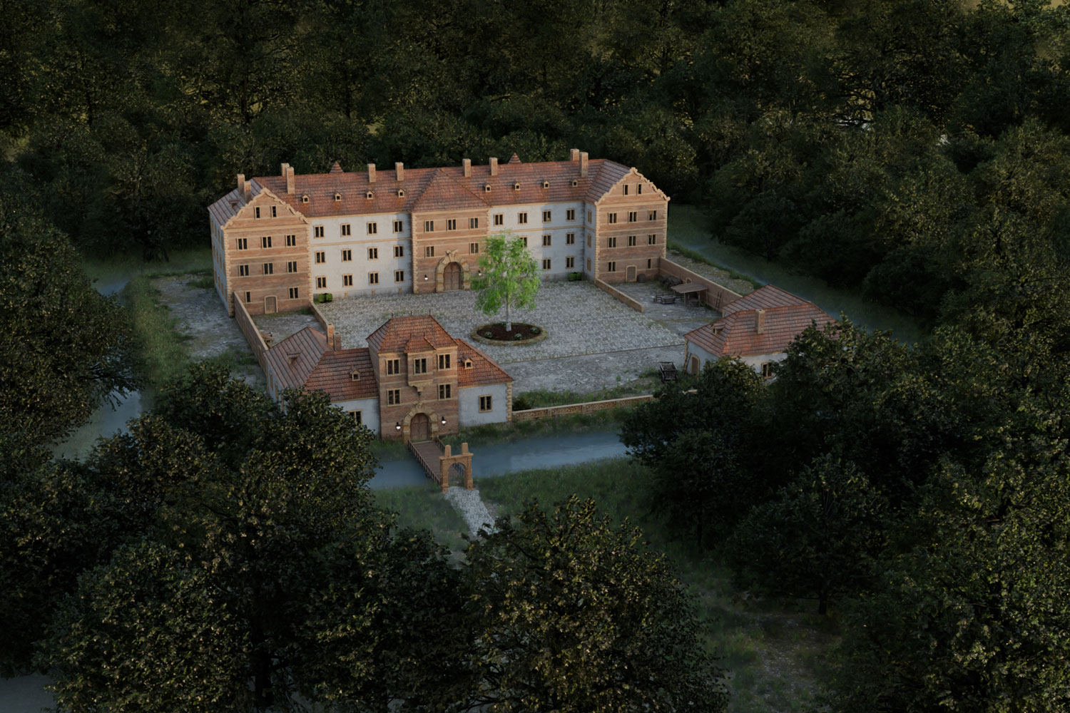 Friedrichsbühl 3D Modell 2