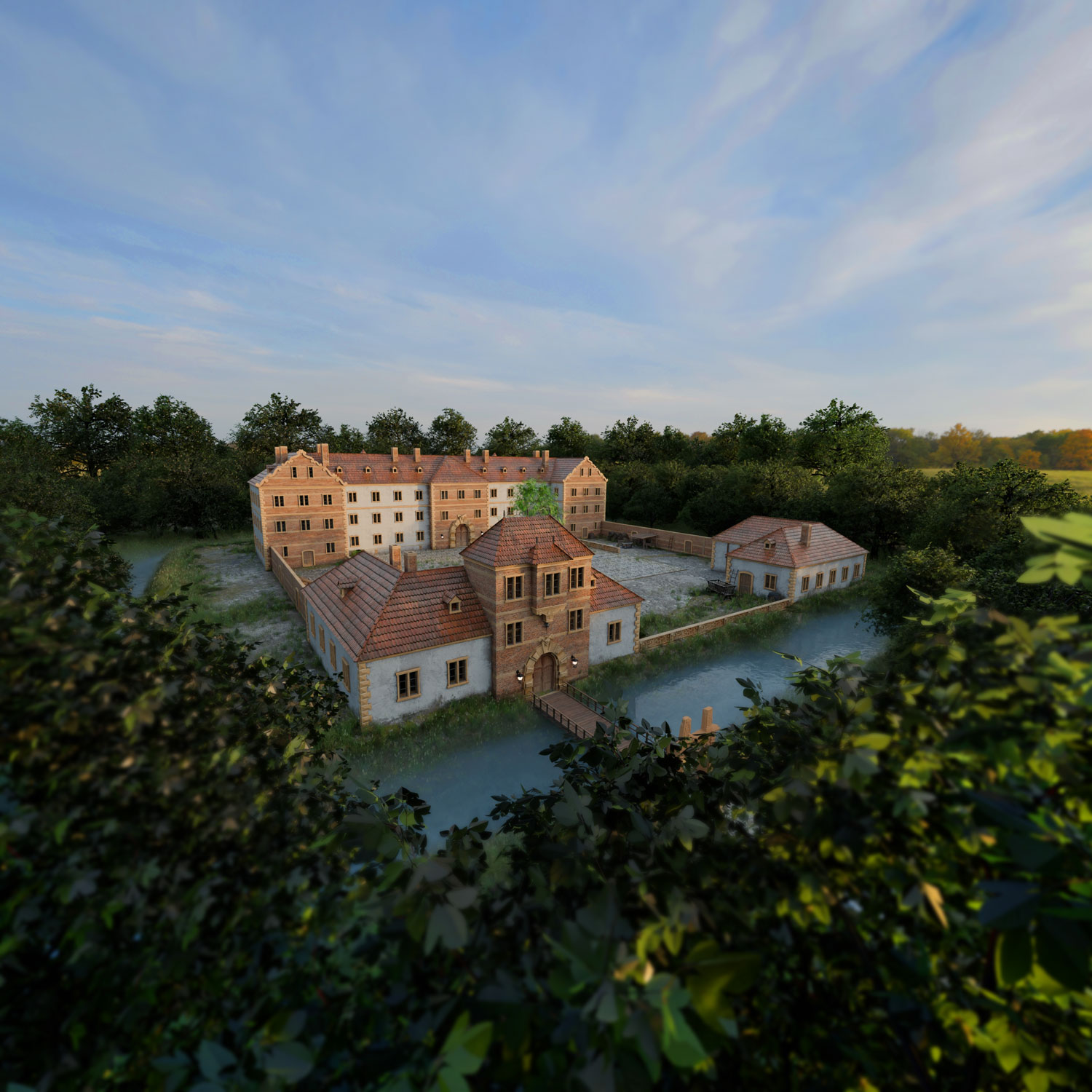 Friedrichsbühl 3D Modell